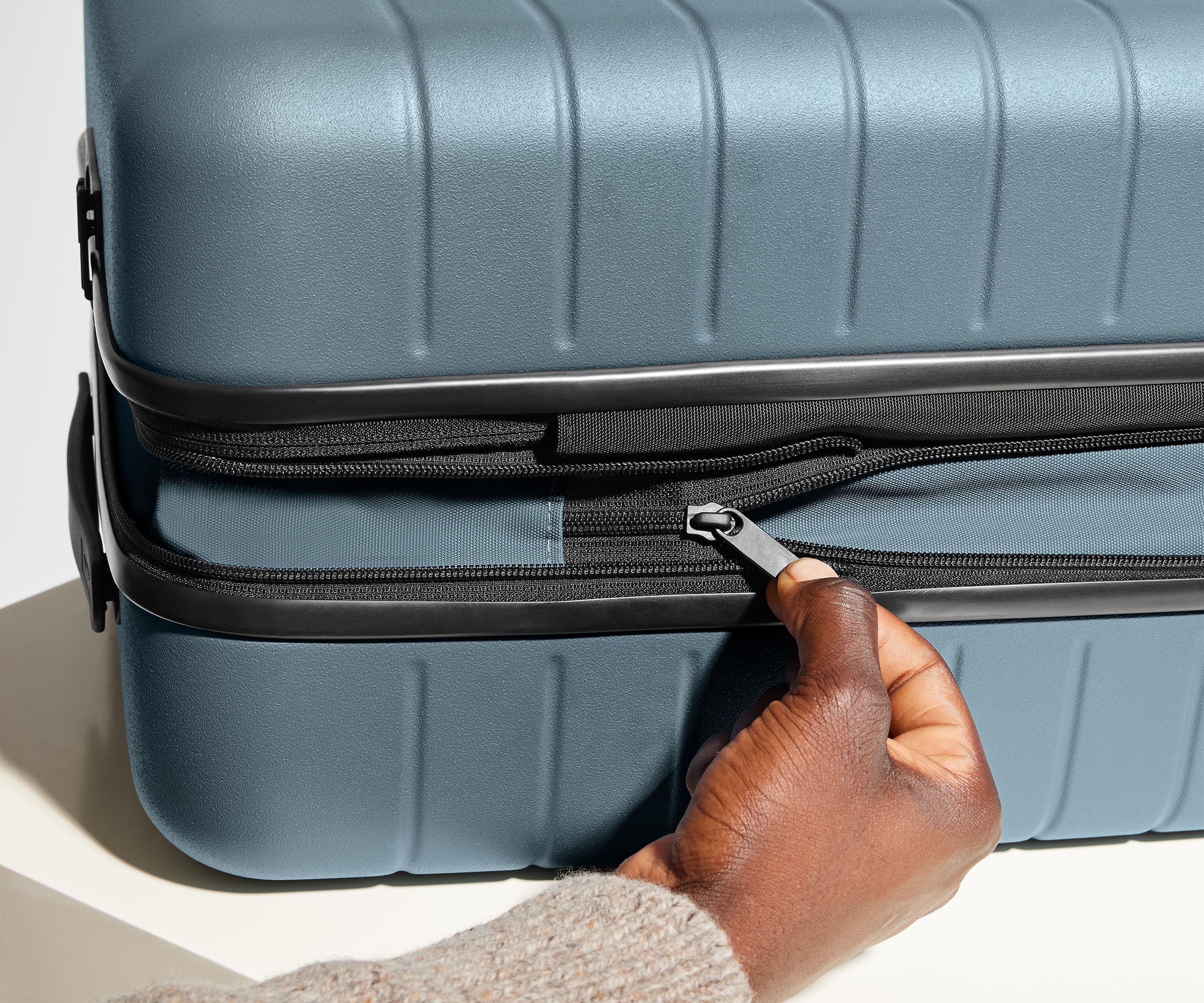 The Bigger Carry-On Flex in Coast Blue