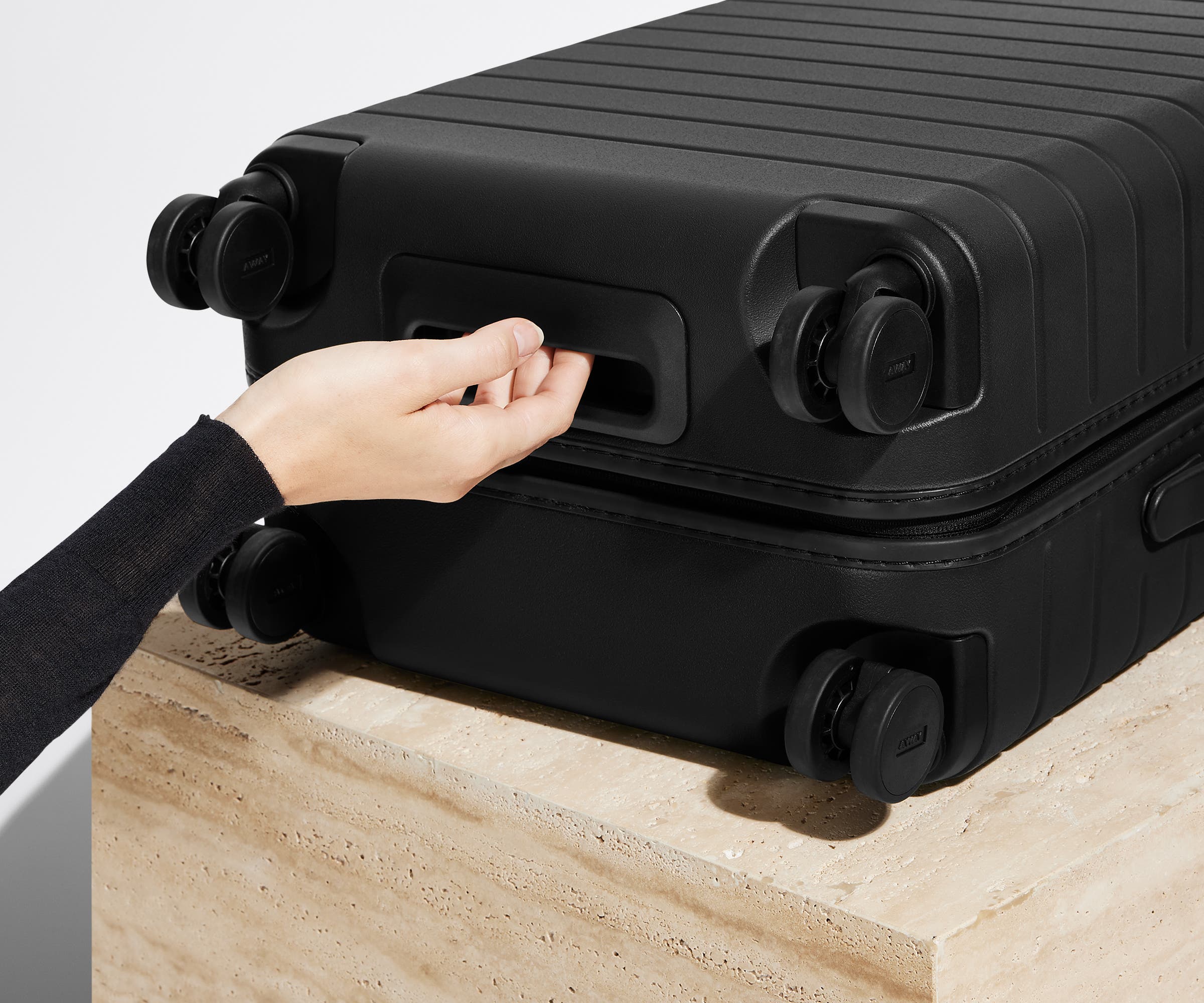 The Bigger Carry-On in Jet Black
